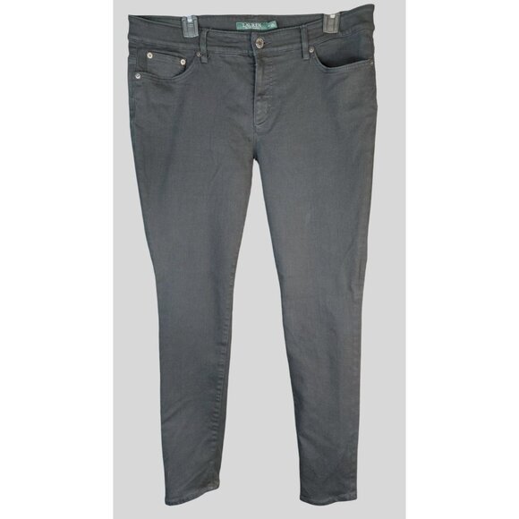 Lauren Ralph Lauren Modern Skinny black Denim Jeans - Picture 1 of 9